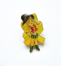 Sailor Jupiter pin Ribbon Bow Sailor Moon vintage Bandai Japan - $14.84