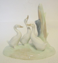 Nao Three Goose Figurine Made in Spain by Lladro A-14E - £31.96 GBP