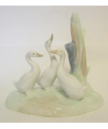 Nao Three Goose Figurine Made in Spain by Lladro A-14E - $54.80 CAD