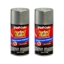 Duplicolor BTY1614 Perfect Match Toyota Phantom Grey Pearl 1E3 8oz Lot of 2 - $35.27