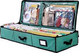 Wrapping Paper &amp; Holiday Accessories Storage Organizer Box Heavy Duty A18 (New) - £29.56 GBP