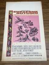 Cheyenne Autumn 1964 Original US Window Card Movie Poster John Ford 14x2... - $99.00