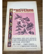 Cheyenne Autumn 1964 Original US Window Card Movie Poster John Ford 14x2... - $1,888.38 MXN
