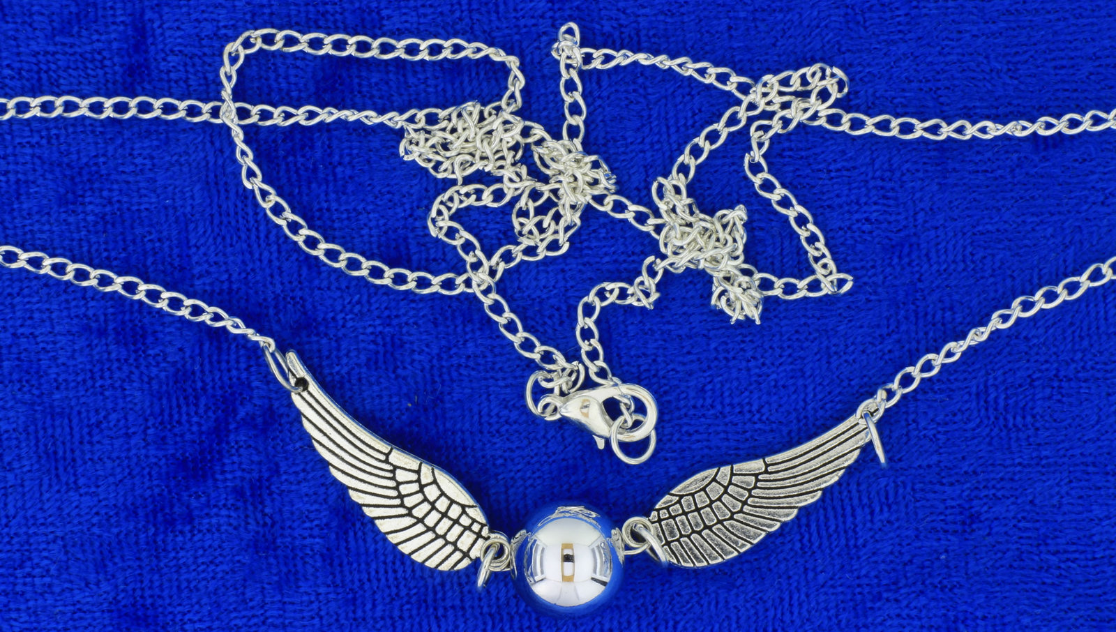 Golden Snitch Necklace Silver Color Chain Length Choice - $4.49 - $5.99