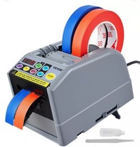 Automatic Tape Dispenser Electric Auto Manual Cutter Dual Cutting Machin... - $89.09