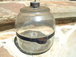 OLD Glass Stove Kerosene Bottle 1913 Jug Bottle bz - £70.76 GBP