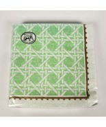 Michel Design Works Party Green Paper Napkins 20pk. Triple-Ply Decoupage - £8.40 GBP