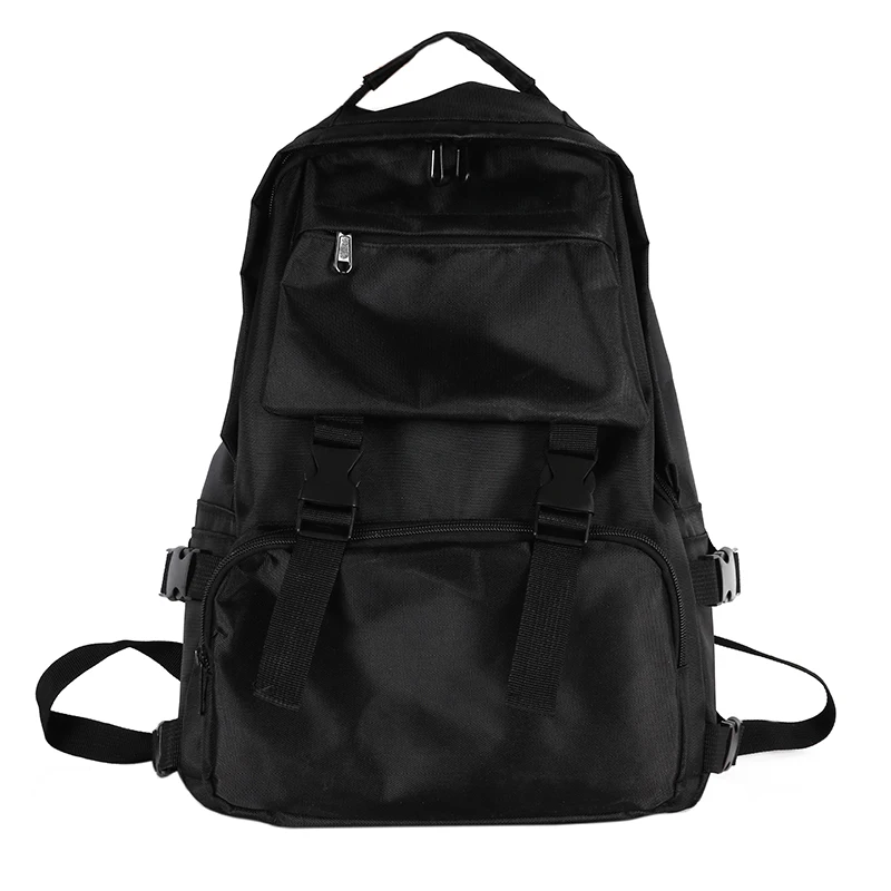 Women Oxford Backpacks Ladies Large Shoulder School Bag Black Rucksack F... - £26.60 GBP