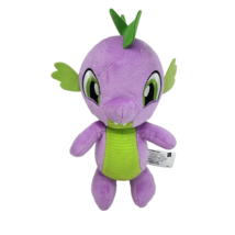 9&quot; Hasbro 2017 My Little Pony Purple Spike Dragon Stuffed Animal Plush Toy - £22.02 GBP