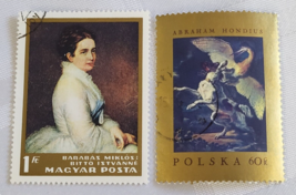 Polska Abraham Hondius Magyar Posta Stamp Lot Of 2 World Stamps Postage Mail - £10.40 GBP