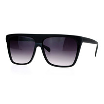 Unisex Fashion Sunglasses Classic Square Flat Matted Top Frame UV 400 - £15.45 GBP