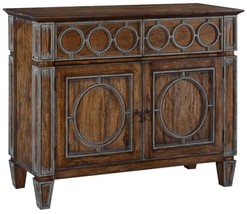 Server Sideboard San Maria Rustic Pecan Wood Swedish Moss 2Doors Drawers 48 - £1,691.08 GBP