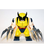 PAPBRIKS Wolverine Big Marvel X-Men Comic Hulk Custome Rare Minifigures - $13.67 CAD
