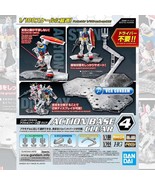 Bandai® Gunpla Gundam Display Stand Accessories ACTION BASE 4 CLEAR! - $32.50