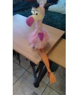 Disney RARE Alice in Wonderland Pink Croquet Mallet Flamingo Plush 28&quot; N... - $53.58 CAD