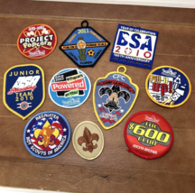 Set of 10, Boy Scouts Patch Lot, Camp La-No-Che 600 Club Camporee + - $19.95