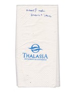 Cyprus Thalassa tavern paper napkin tissue for collectors - €1,54 EUR