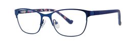 Kensie Patch Eyeglasses Eye Glasses Blue Jean Authentic New 46mm Women - $110.48