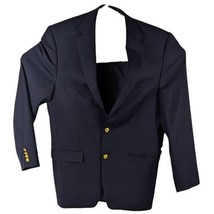 Lauren Ralph Lauren Dark Navy Blue 2 Gold Button Blazer Sports Jacket Me... - $1,044.89 MXN