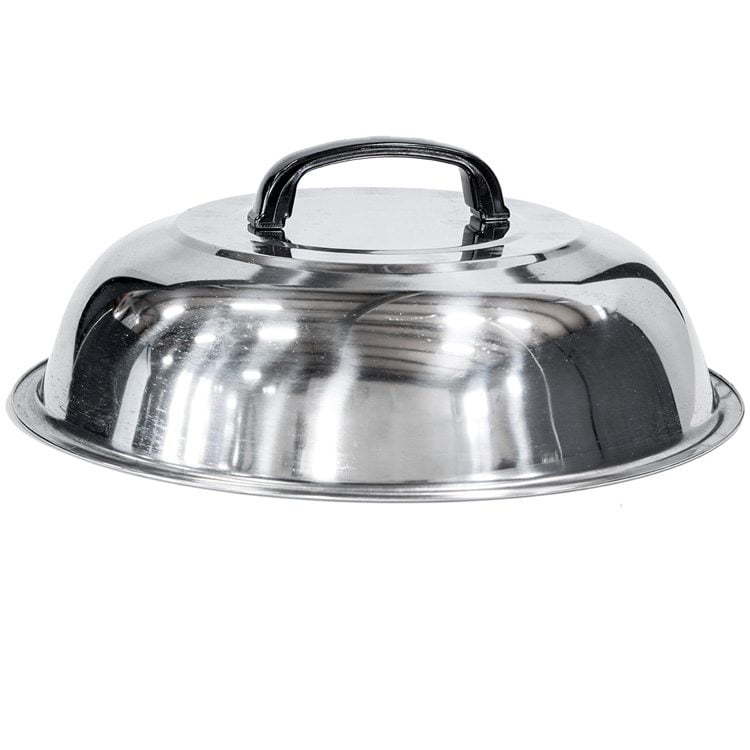 Primary image for Blackstone 12" Round Basting/Melting/Steaming Cover, Stainless Steel