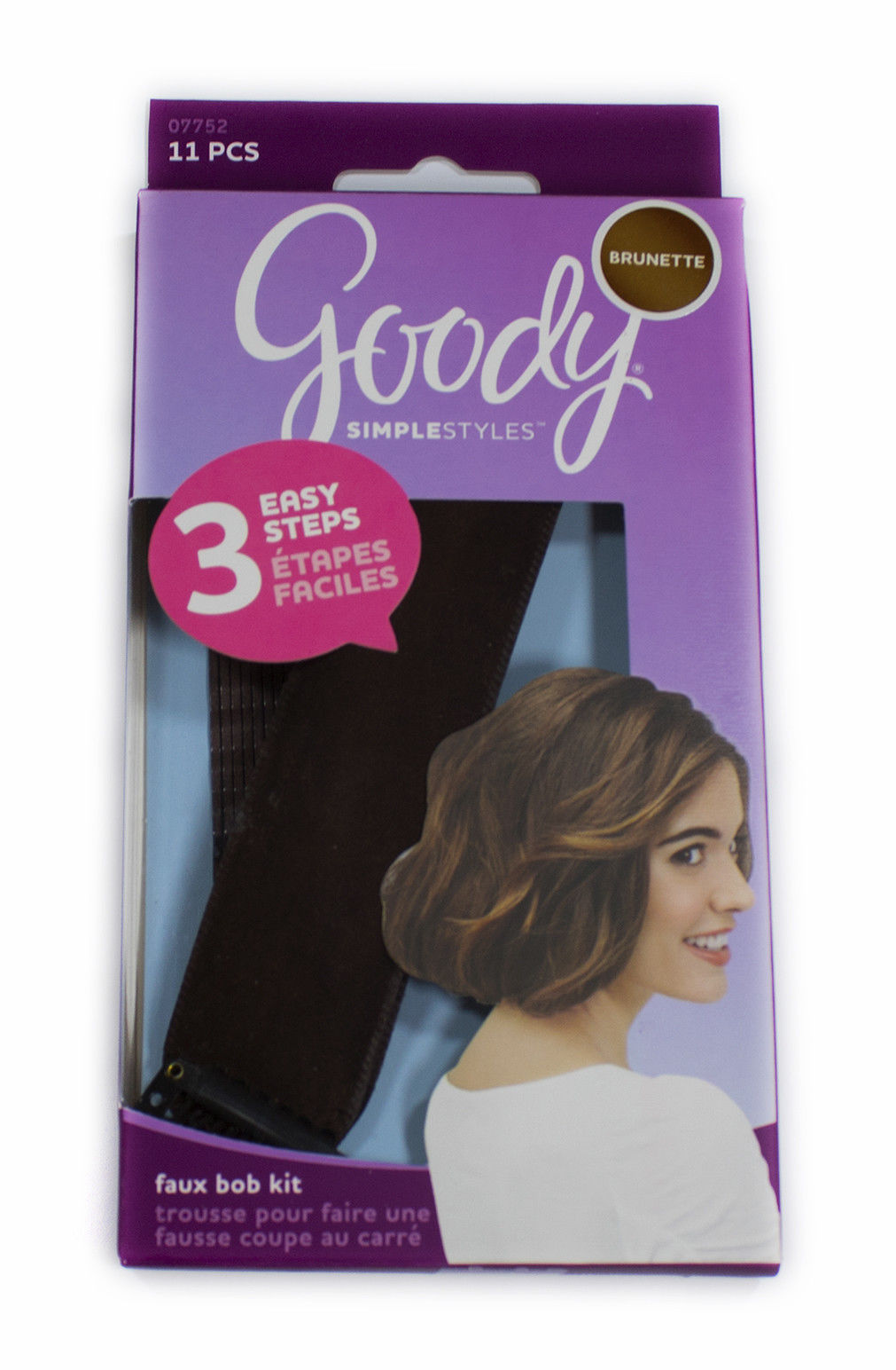 Goody Faux Bob Kit, Fake Bob Make Long Hair Look Short in 3 Easy Steps, ... - $4.90