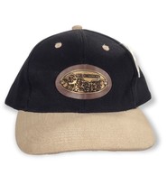 Mount Rushmore Hat Baseball Cap Metal Art Strapback Black And Tan - £8.34 GBP
