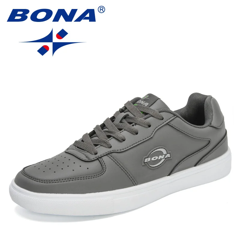 Best Sneakers BONA 2024 New Designers Skateding Shoes Men Thick Sole  Man  Shoes - £68.57 GBP