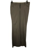 The Limited 0 Pants Womens Taupe Brown Tan Flare Leg Stretch Fit Career q - $16.69