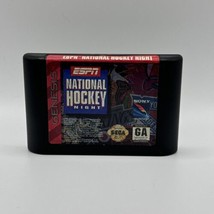 ESPN National Hockey Night Sega Genesis, 1994 Video Game Cartridge Only - £4.63 GBP