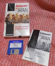 Conquest of Japan (Impressions 1992) Rare Vintage DOS IBM PC Compatible Game - £55.90 GBP