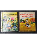 Vtg. Walt Disney  &quot;A Little Golden Book&quot; Lot of TWO (D14 &amp; D20) Donald D... - $37.00 CAD
