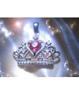 Haunted NECKLACE 3000X BE TREATED LIKE ROYALTY MAGICK CROWN WITCH Cassia4 - $89.93