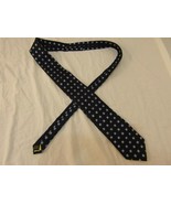 Donald J. Trump Signature Collection 100% Silk Black Blue Tie &amp; Protecto... - $724.80 MXN