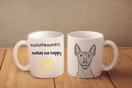 Xoloitzcuintli, Mexican Hairless Dog- mug with a dog and description - £12.01 GBP