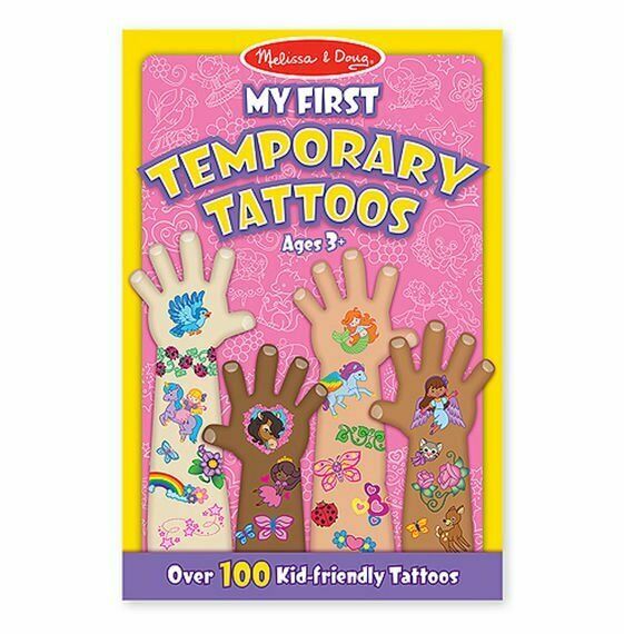 Girls My First Temporary Tattoos Over 100+ Ages 3+ by Melissa & Doug - $7.99