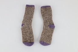 Vtg 90s Streetwear Womens L Ribbed Wool Knit Mountain Hiking Boot Socks ... - £46.40 GBP