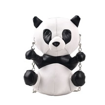 Cute Panda Shaped Chain Shoulder Bag for Women Animal Shape Purses and Handbags  - £29.47 GBP