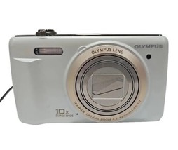 Olympus Digital Camera VR-340 16.0MP With Battery White Untested - £28.38 GBP