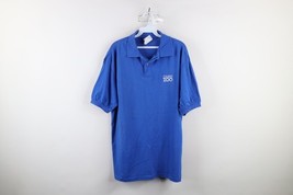 Vintage 90s Mens Large Faded Spell Out Toledo Zoo Short Sleeve Polo Shir... - $54.70 CAD