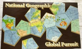 National Geographic Global Pursuit Board Game Cold War Era 1987 Vintage - £15.46 GBP