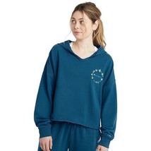 MSRP $60 Champion Womens Comfy Cozy Hoodie Fresh Teal Size Small - £11.73 GBP