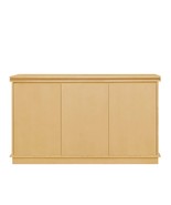 Elegant Wooden Sideboard: Beaded Trim &amp; Storage - $381.28 CAD