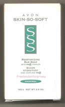 Bath Avon Skin So Soft Original Moisturizing Bar Soap ~ 5 oz ~ Vintage NOS ~ - £7.87 GBP