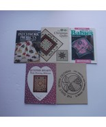 Vintage Quilting Pattern books / booklets Lot of 5 Patchwork Projects - $9.49