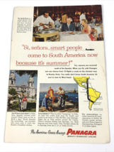 1954 Panagra Airlines Pan American to Buenos Aires, South America DC-6  ... - $173.99 MXN
