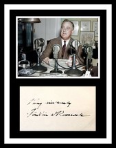 Ultra Rare - Us President Franklin Roosevelt - Authentic Hand Signed Autograph - £250.18 GBP