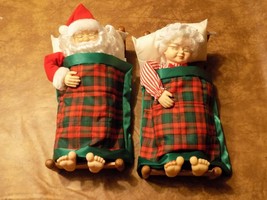 Christmas Animated Mr/Mrs Santa Claus Musical Plush Whistles Snores Jing... - $79.20