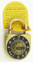vintage Slaymaker keyless combination lock padlock Lancaster PA  - £22.78 GBP