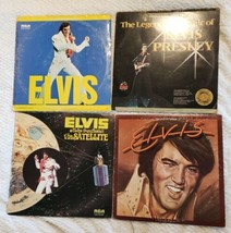 Elvis Presley Lot Of 4 Lps Via Satellite From Hawaii Legendary Magic Elv... - £62.35 GBP