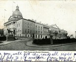 State House &amp; Hooker Monument Boston Massachusetts MA 1907 UDB Postcard F1 - $3.91